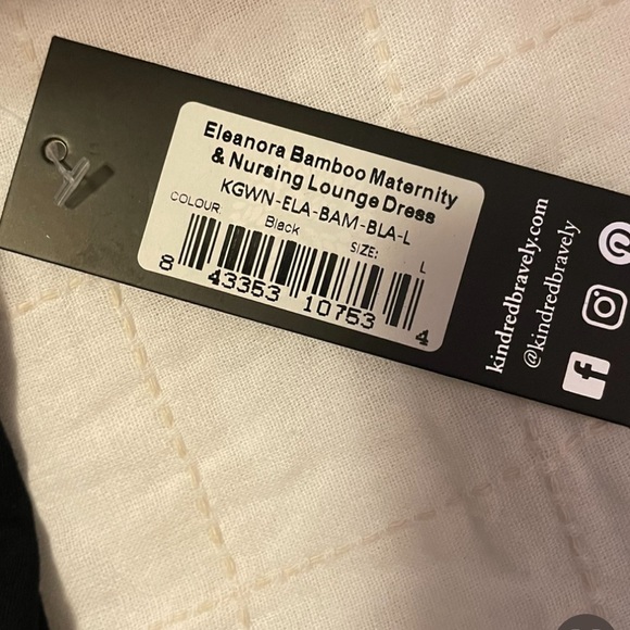 NWT Kindred bravery Eleanora bamboo maternity dress and nursing cover bundle - Picture 3 of 9